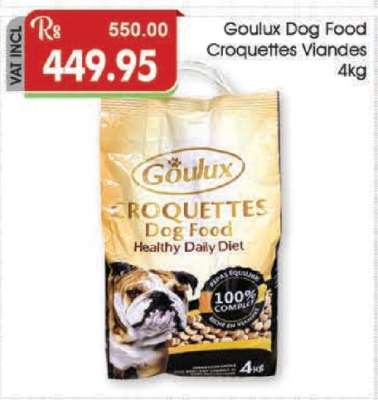 Goulux Dog Food Croquettes Viandes 4kg