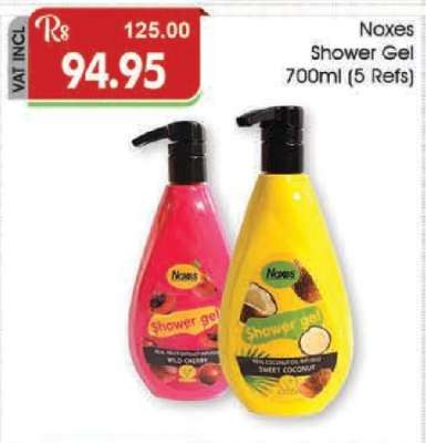 Noxes Shower Gel 700ml (5 Refs)