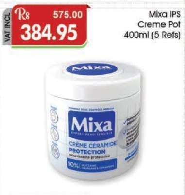 Mixa IPS Creme Pot 400ml (5 Refs)