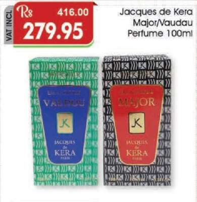 Jacques de Kera Major/Vaudau Perfume 100ml