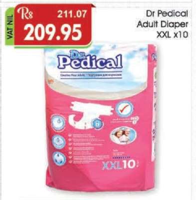 Dr Pedical Adult Diaper XXL x10