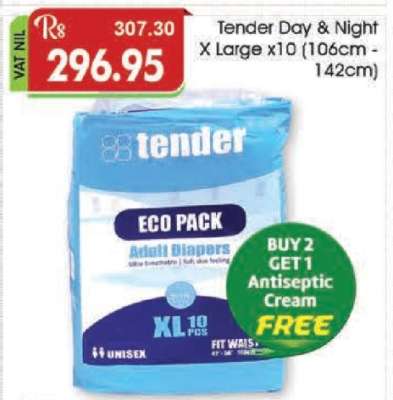 Tender Day & Night X Large x10