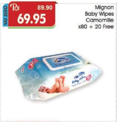 Mignon Baby Wipes Camomille