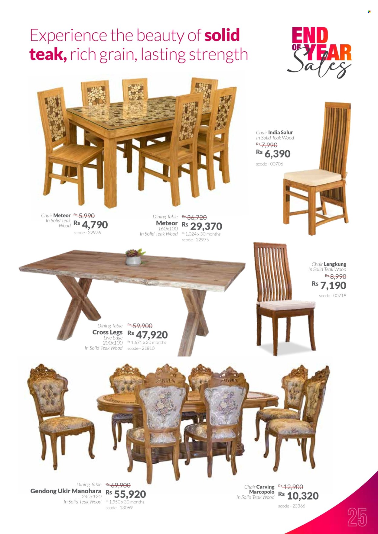 Teak World catalogue - 20.11.2025 - 19.01.2026. Page 25