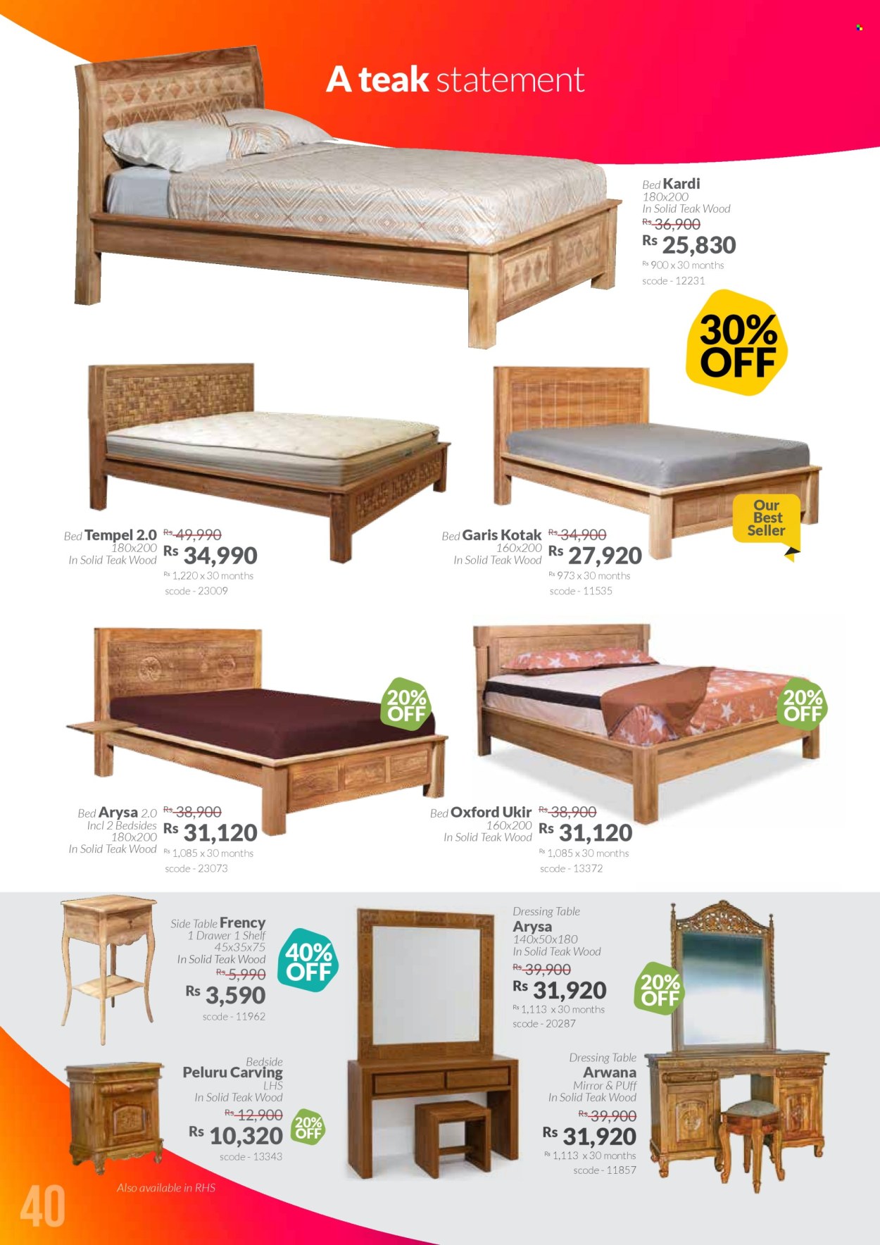 Teak World catalogue - 20.11.2025 - 19.01.2026. Page 40