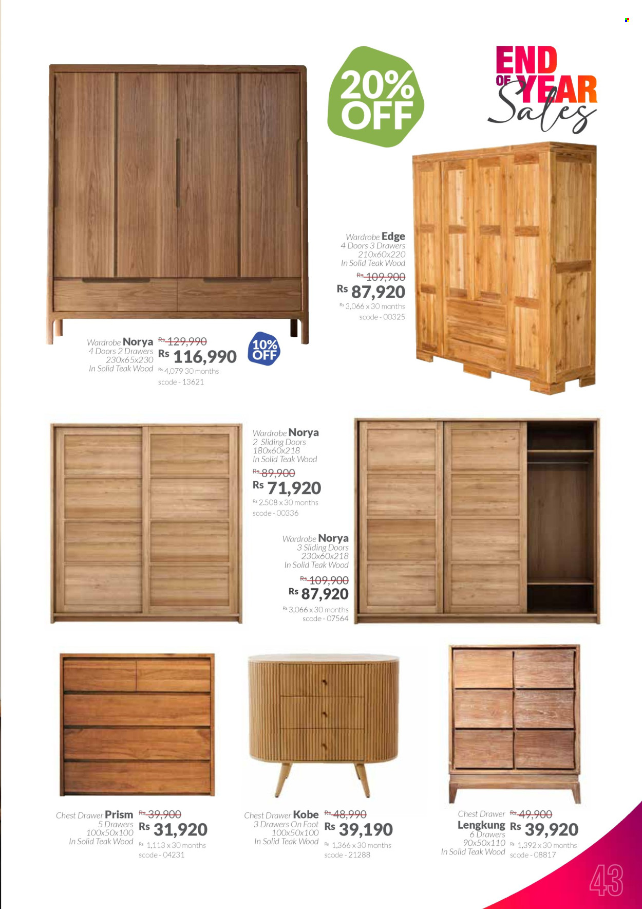 Teak World catalogue - 20.11.2025 - 19.01.2026. Page 43