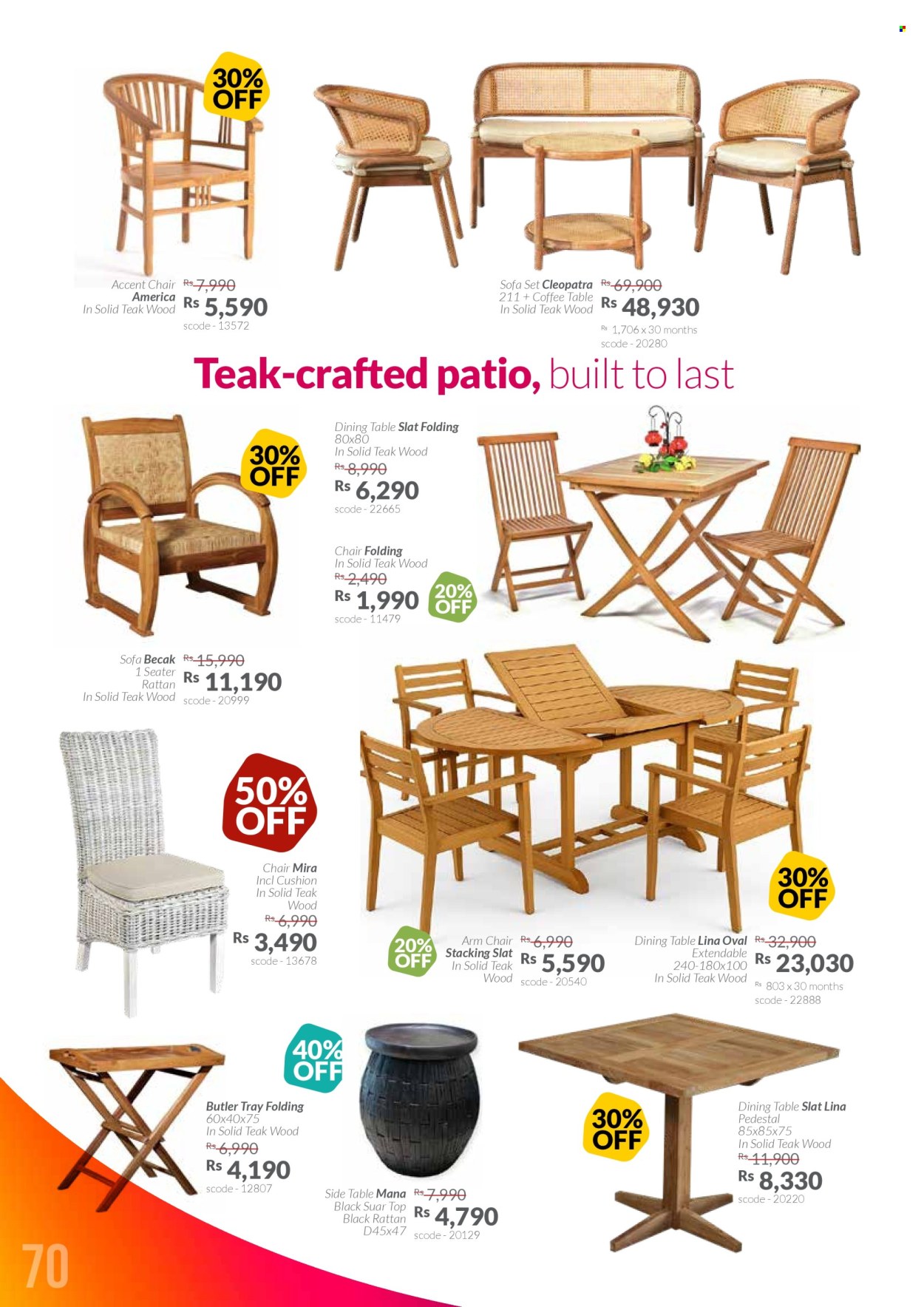 Teak World catalogue - 20.11.2025 - 19.01.2026. Page 70