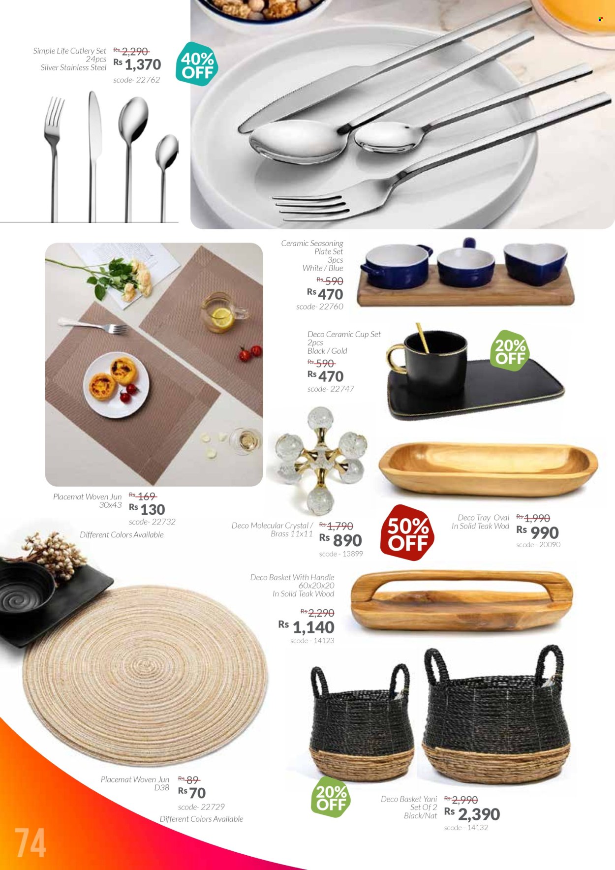 Teak World catalogue - 20.11.2025 - 19.01.2026. Page 74