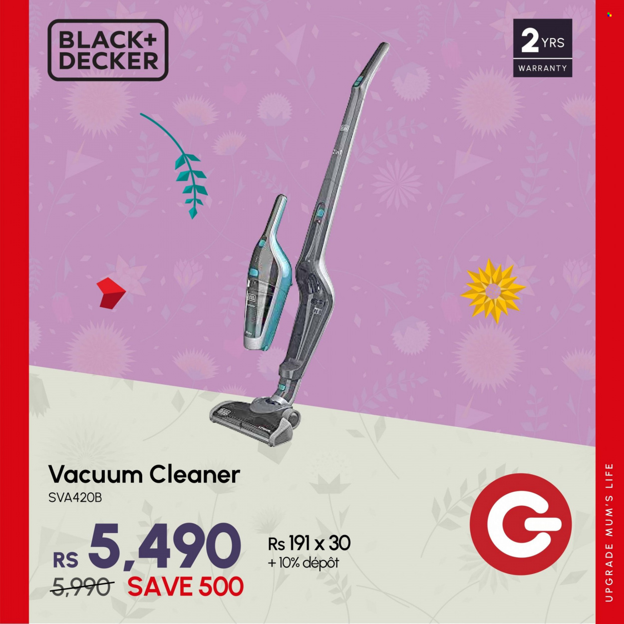 Galaxy Catalogue - 13.05.2022 - 31.05.2022 - Sales products - vacuum cleaner, Black & Decker. Page 7.