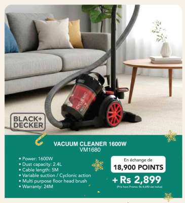 VACUUM CLEANER 1600W