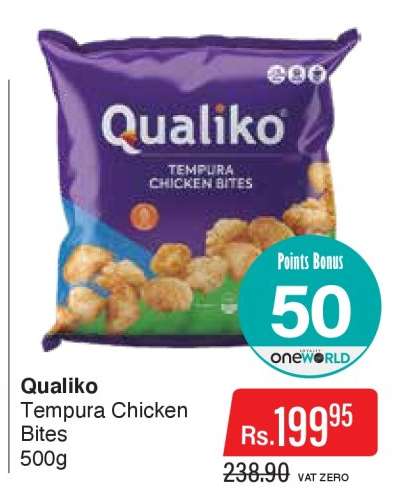 Qualiko Tempura Chicken Bites