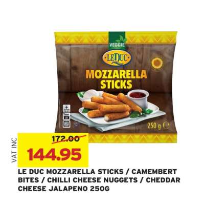 LE DUC MOZZARELLA STICKS