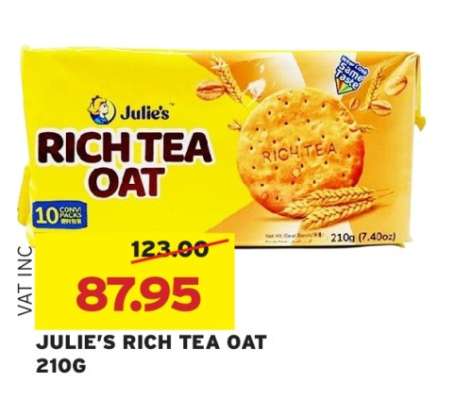 Julie's Rich Tea Oat