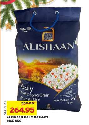 Alishaan Daily Basmati Rice 5kg