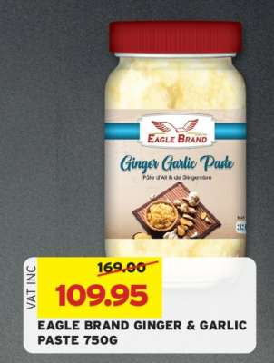 EAGLE BRAND GINGER & GARLIC PASTE 750G