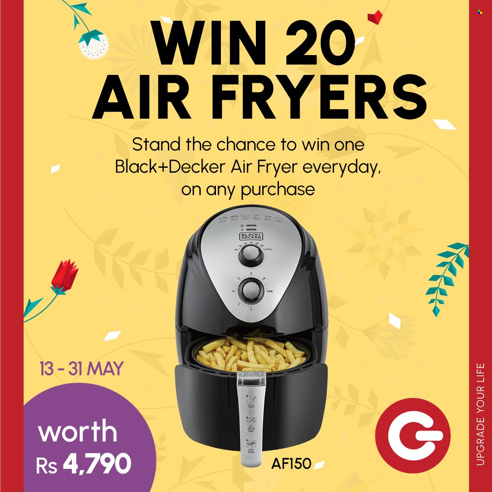 Galaxy Catalogue - 13.05.2022 - 31.05.2022 - Sales products - Black & Decker, air fryer. Page 15.