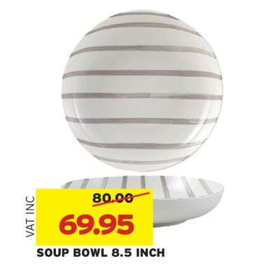 SOUP BOWL 8.5 INCH