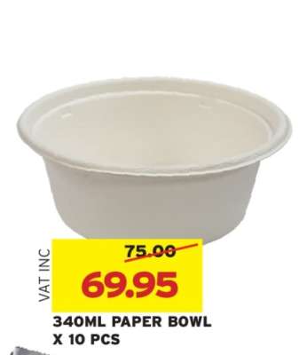 340ML PAPER BOWL X 10 PCS