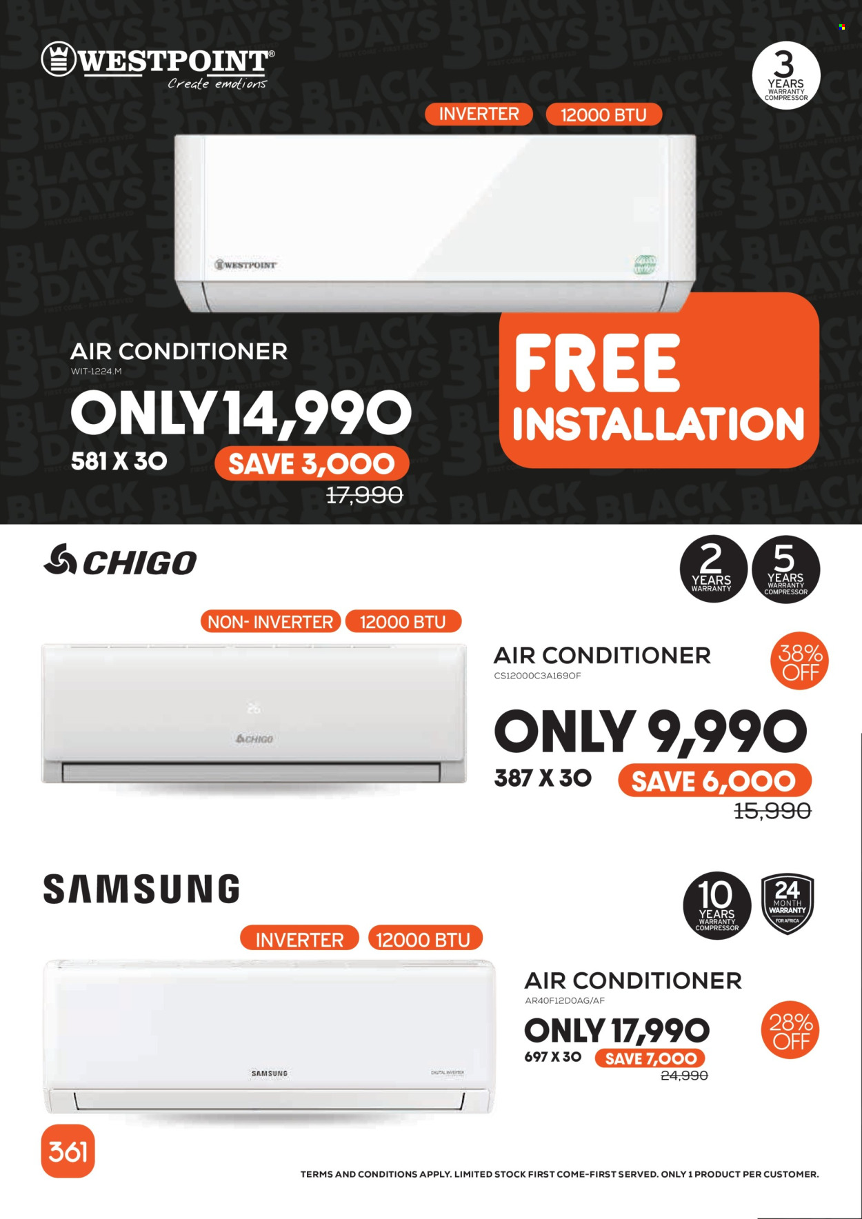 361 catalogue. Page 10