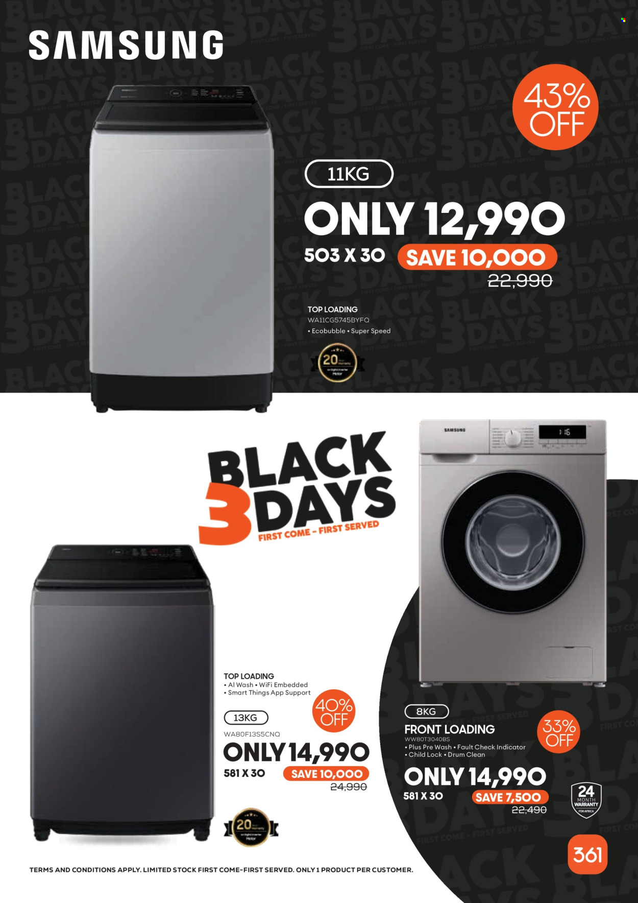 361 catalogue. Page 13