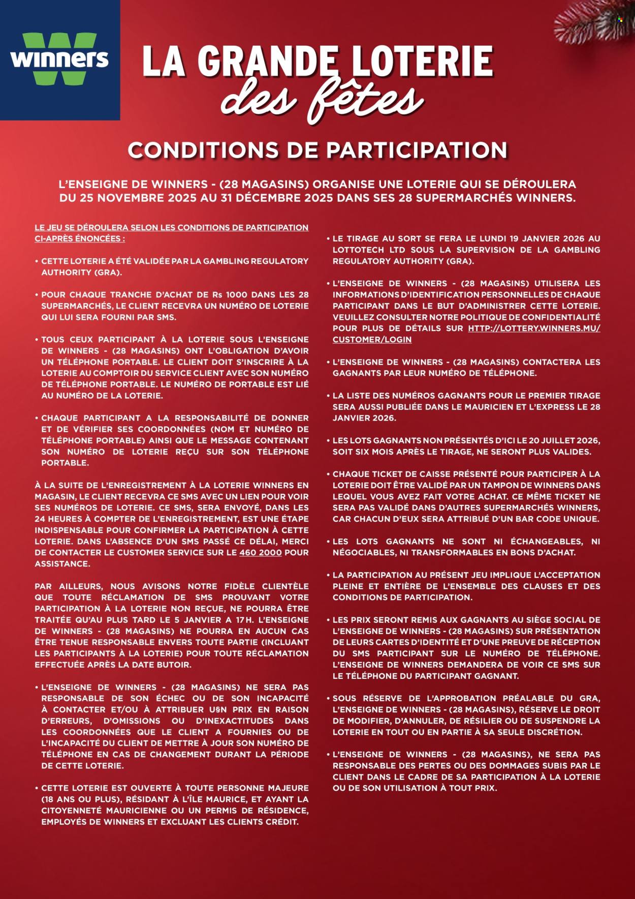 Winners catalogue - 9.12.2025 - 17.12.2025. Page 3