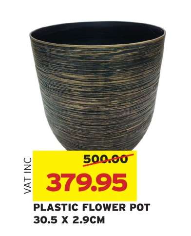 PLASTIC FLOWER POT