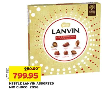 NESTLE LANVIN ASSORTED MIX CHOCO 285G