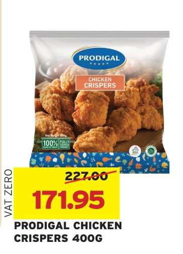 PRODIGAL CHICKEN CRISPERS 400G