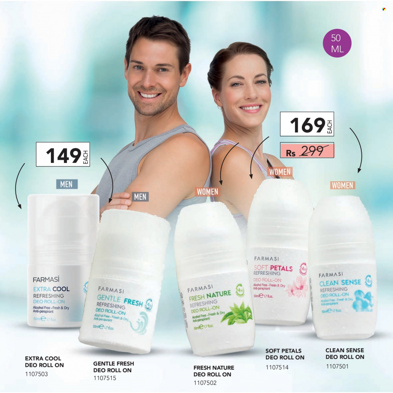 thumbnail - Farmasi Catalogue - 1.12.2022 - 31.12.2022 - Sales products - anti-perspirant, roll-on, deodorant. Page 18.