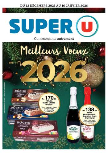 Super U Catalogue - 12.12.2025 - 16.01.2026.