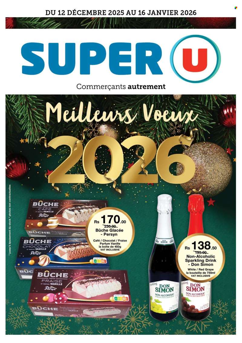 Super U Catalogue - 12.12.2025 - 16.01.2026.
