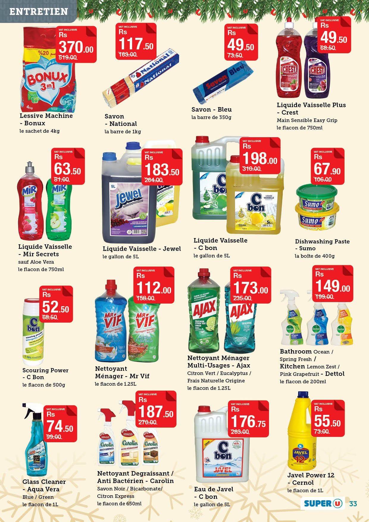 Super U catalogue - 12.12.2025 - 16.01.2026. Page 33