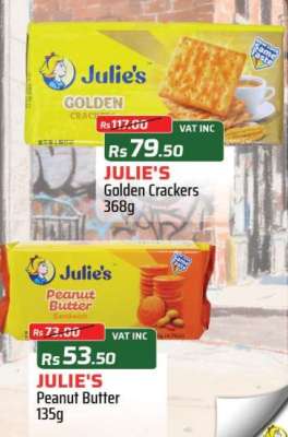 Julie's Golden Crackers