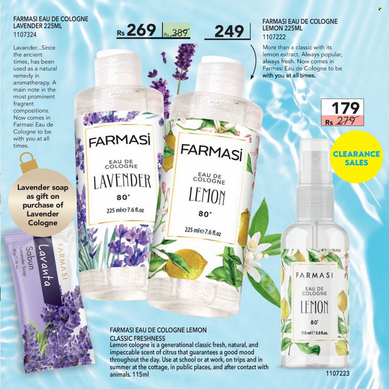 thumbnail - Farmasi Catalogue - 1.12.2022 - 31.12.2022 - Sales products - soap, cologne. Page 85.