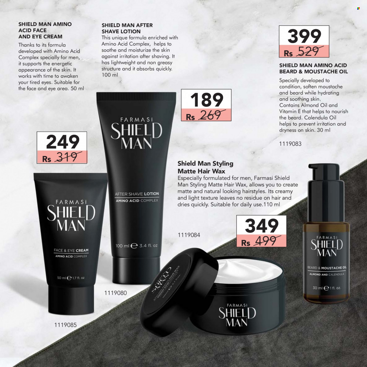 thumbnail - Farmasi Catalogue - 1.12.2022 - 31.12.2022 - Sales products - eye cream, body lotion, after shave. Page 89.