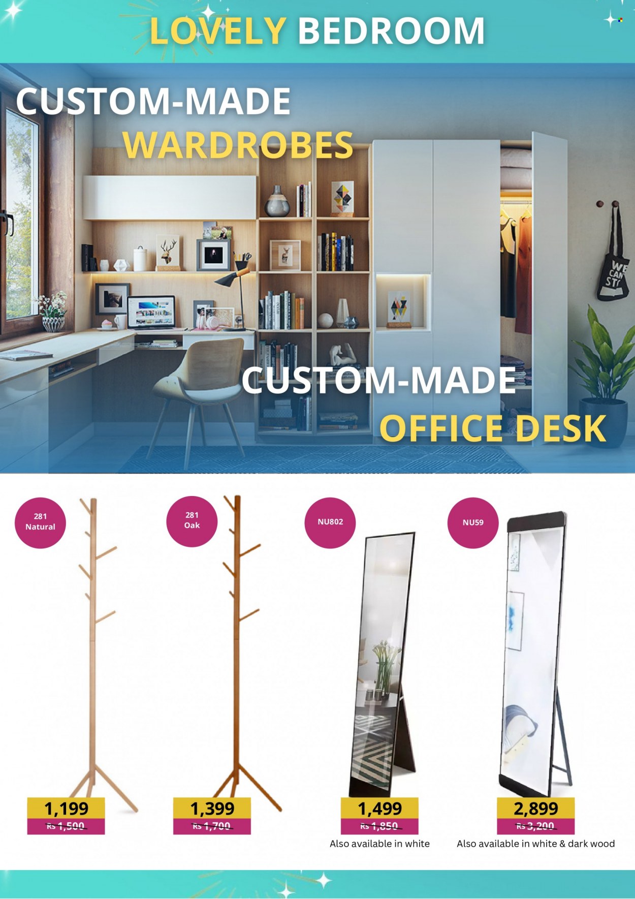 thumbnail - Lovely Home Catalogue - 2.12.2022 - 31.12.2022 - Sales products - wardrobes, office desk, desk. Page 31.
