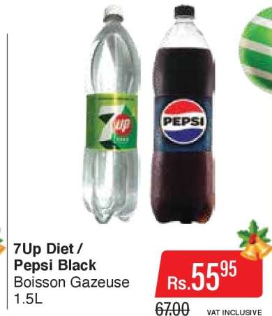 7Up Diet / Pepsi Black