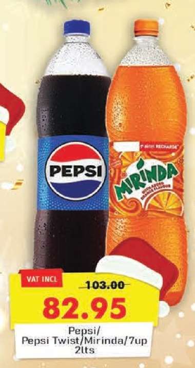 Pepsi / Pepsi Twist / Mirinda / 7Up