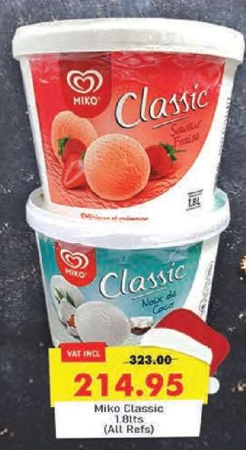 Miko Classic 1.8L (All Refs)