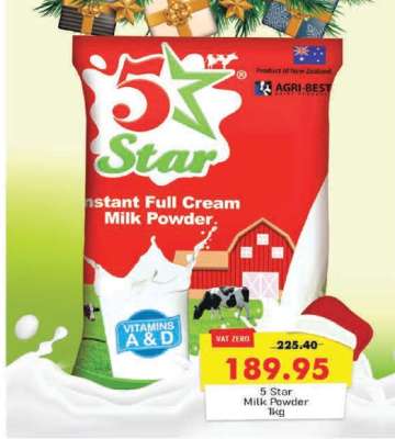 5 Star Milk Powder 1kg