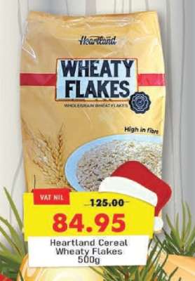 Heartland Cereal Wheaty Flakes 500g