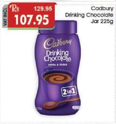 Cadbury Drinking Chocolate Jar 225g