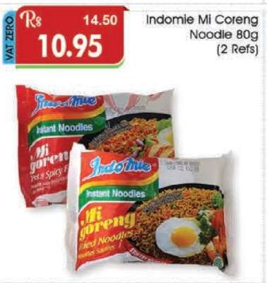 Indomie Mi Goreng Noodle 80g (2 Refs)