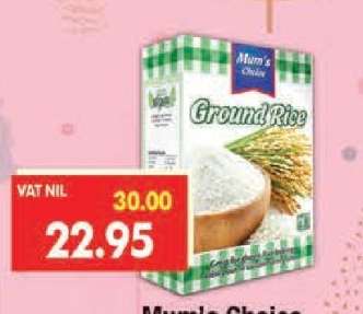 Mum’s Choice Ground Rice
