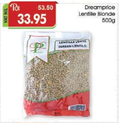 Dreamprice Lentille Blonde 500g
