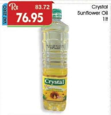 Crystal Sunflower Oil 1lt