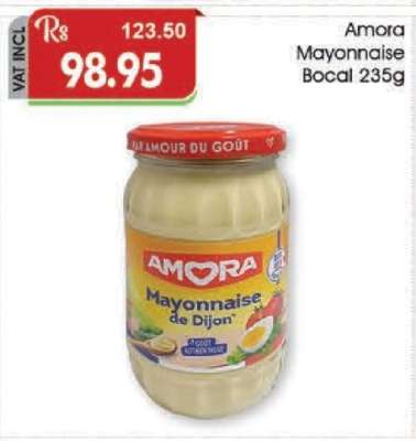 AMORA MAYONNAISE BOCAL 235G