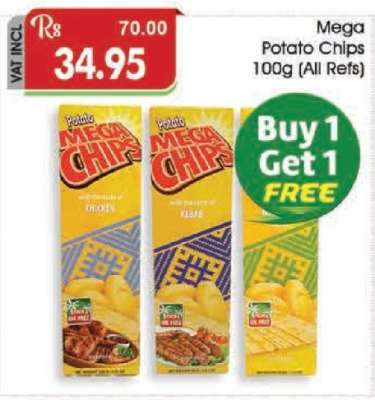 Mega Potato Chips 100g (All Refs)