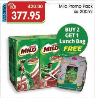 Milo Promo Pack x6 200ml