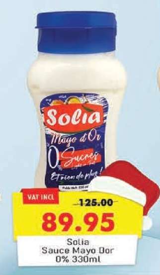 Solia Sauce Mayo d'Or 0% 330ml
